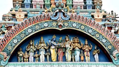 Meenakshi Thirukalyanam, The Celestial Wedding of Lord Sundareswarar And Goddess Meenakshi, Part of Chithirai Festival Takes Place at Tamil Nadu Temple