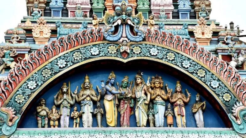 Meenakshi Thirukalyanam, The Celestial Wedding of Lord Sundareswarar And Goddess Meenakshi, Part of Chithirai Festival Takes Place at Tamil Nadu Temple