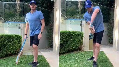 Steve Smith Turns Cricket Mentor, Shares ‘Batting Tips’ With Fans to Improve Feet Movement & Skills (Watch Video)