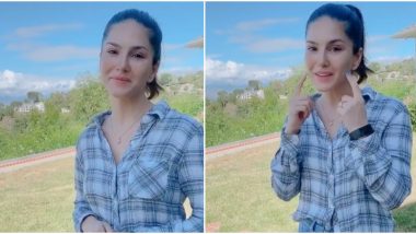 Sunny Leone Sends Out a Sweet Message Thanking Her Fans On Her Birthday, Says 'I'm a Lucky Girl to Get So Much Love' (Watch Video)