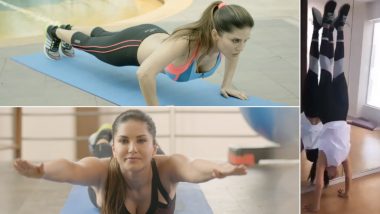 Sunny Leone Workout and Diet: Fitness Mantra That Keeps The Gorgeous Actress in Perfect Shape at 39 (Watch Videos)