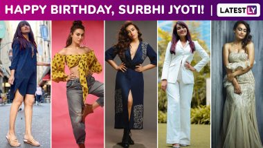 Surbhi Jyoti Birthday Special: Perennially Sultry and Sassy, Her Fashion Arsenal Has an Ensemble for Every Mood!