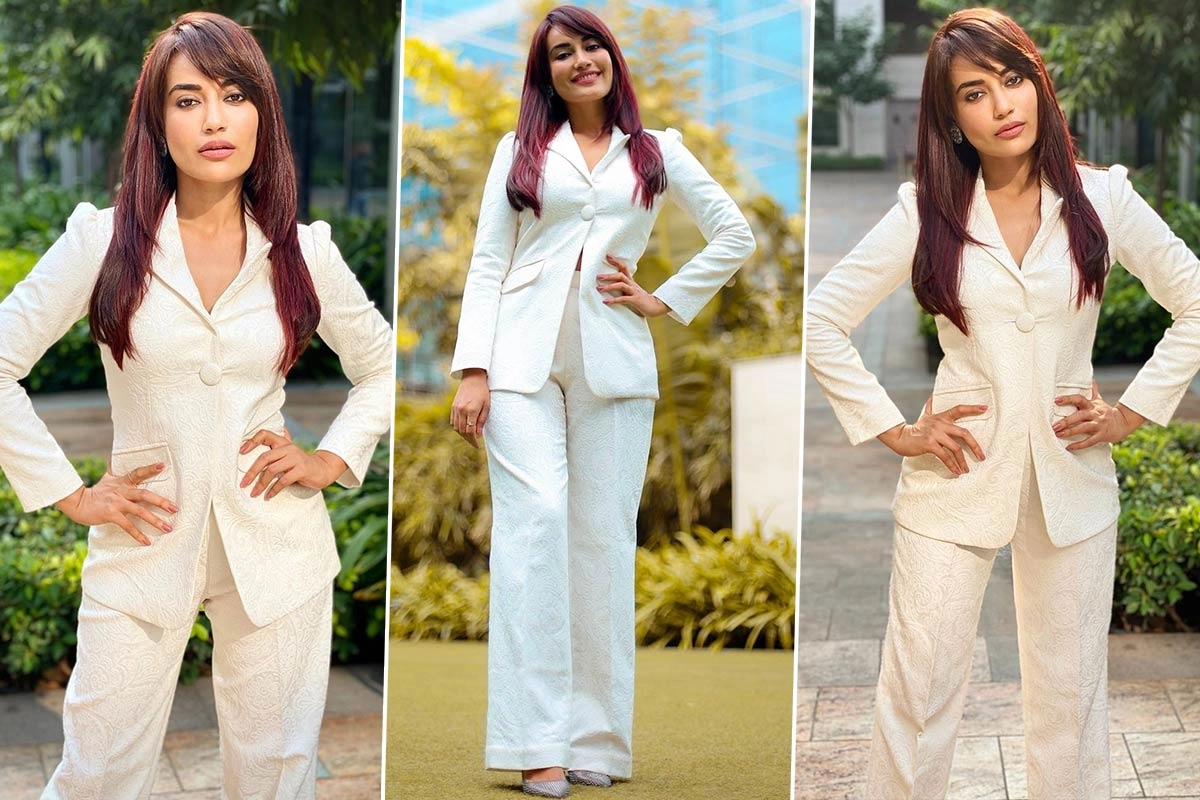 Surbhi Jyoti in Ombrello pantsuit