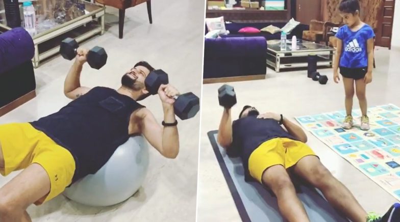 Suresh Raina Shares Another Workout Video Featuring His ‘Little Bella’ Gracia