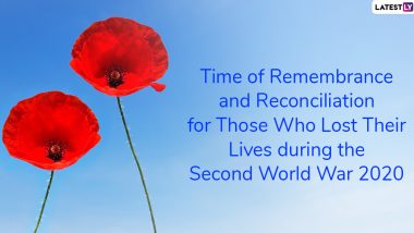 Time of Remembrance and Reconciliation for Those Who Lost Their Lives During the Second World War 2020: Date, History And Significance of the Day