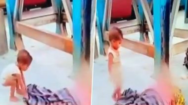 Toddler Tries to Wake Dead Mother at Muzaffarpur Railway Station in Bihar, Heart-Wrenching Video Goes Viral