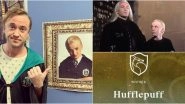 Tom Felton aka Harry Potter's Draco Malfoy Gets 'Sorted' in Hufflepuff and We Think His Father Lucius Won't Be Pleased!