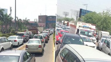 Traffic Jams at Delhi-Noida Borders, DND Flyover Flooded With Cars as Lockdown 4 Begins