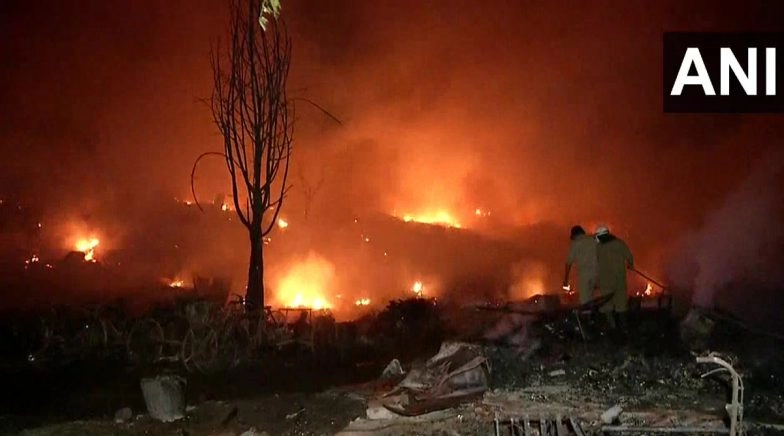 Fire Breaks Out at Slums of South-East Delhi's Tughlakabad