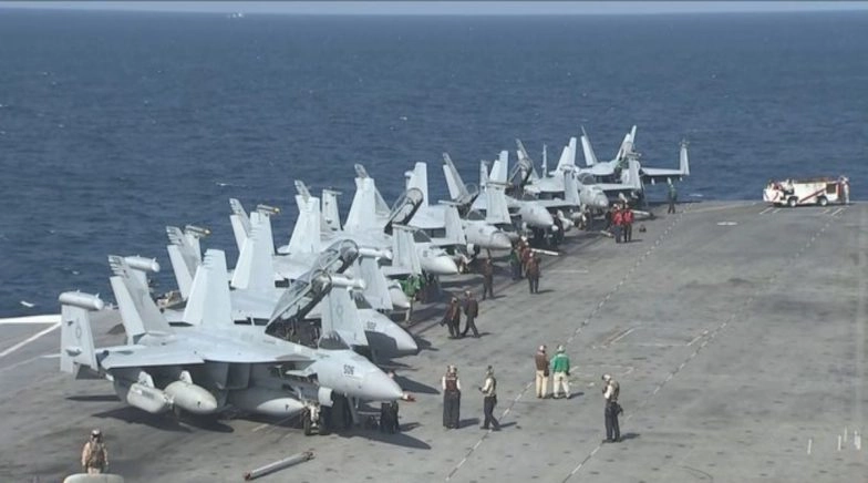 US Aircraft Carrier's Indo-Pacific Deployment Begins