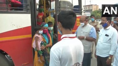 Migrant Workers From Different Parts of Karnataka Arrive in Kalaburagi, 70 Buses Expected in Next 3 Days