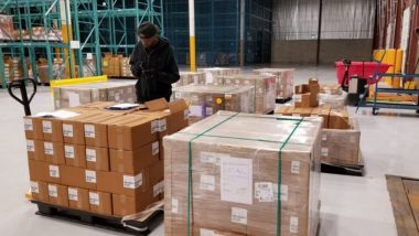 First Consignment of 5 Million Tablets of Hydroxychloroquine From India Reach Toronto, View Pics