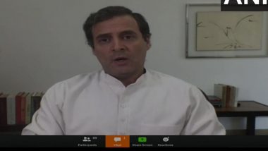 Rs 20 Lakh Crore Economic Package Should Be Reconsidered, Money Should Be Put Directly in Pockets of People, Says Rahul Gandhi