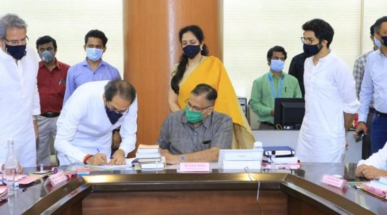 Maharashtra CM Uddhav Thackeray Files His Nomination For MLC Elections 2020 Today