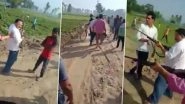 UP Shocker: Samajwadi Party Leader Shares Video Alleging Two Party Leaders, Chhote Lal Diwakar And His Son, Shot Dead on Camera by Goons