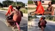 15-Year-Old Girl Carries Injured Father on Bicycle From Gurugram to Bihar, Covers a Distance of 1200 km Amid Lockdown