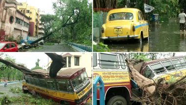 Cyclone Amphan Fury in WB: Restoration Work by NDRF Underway After Trees, Traffic Signals Get Uprooted, Mamata Banerjee Says 'Situation More Worrying Than COVID-19 Pandemic'