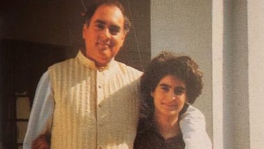 Rajiv Gandhi Death Anniversary: Priyanka Gandhi Vadra Shares 'Last Photo' With Her Father And Former Prime Minister