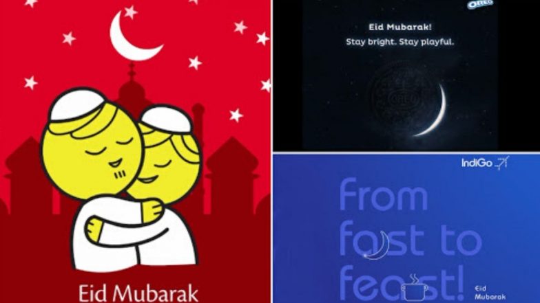 Eid-ul-Fitr 2020 Wishes: Here's How Colgate, Oreo, SpiceJet, IndiGo & Other Brands Wished Eid Mubarak 2020