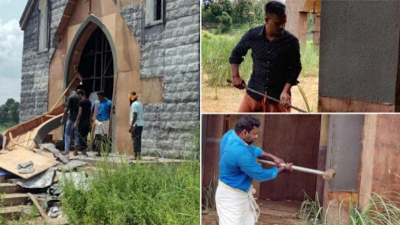 Actor Tovino Thomas Slams AHP & Bajrang Dal Members For Vandalising Sets of Church Built For Malayalam Movie Minnal Murali
