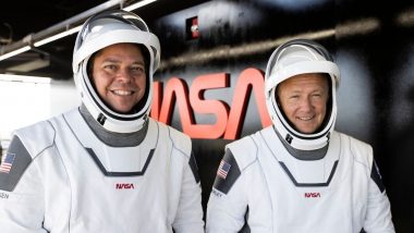 NASA SpaceX Demo 2 Mission: Astronauts Doug Hurley And Bob Behnken Successfully Return to Earth For 1st Splashdown in 45 Years (Watch Video)