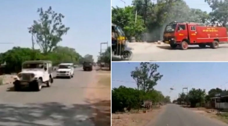 Locust Attack in MP: Panna District Administration Uses Police Sirens to Scare Away Tiddi Dal