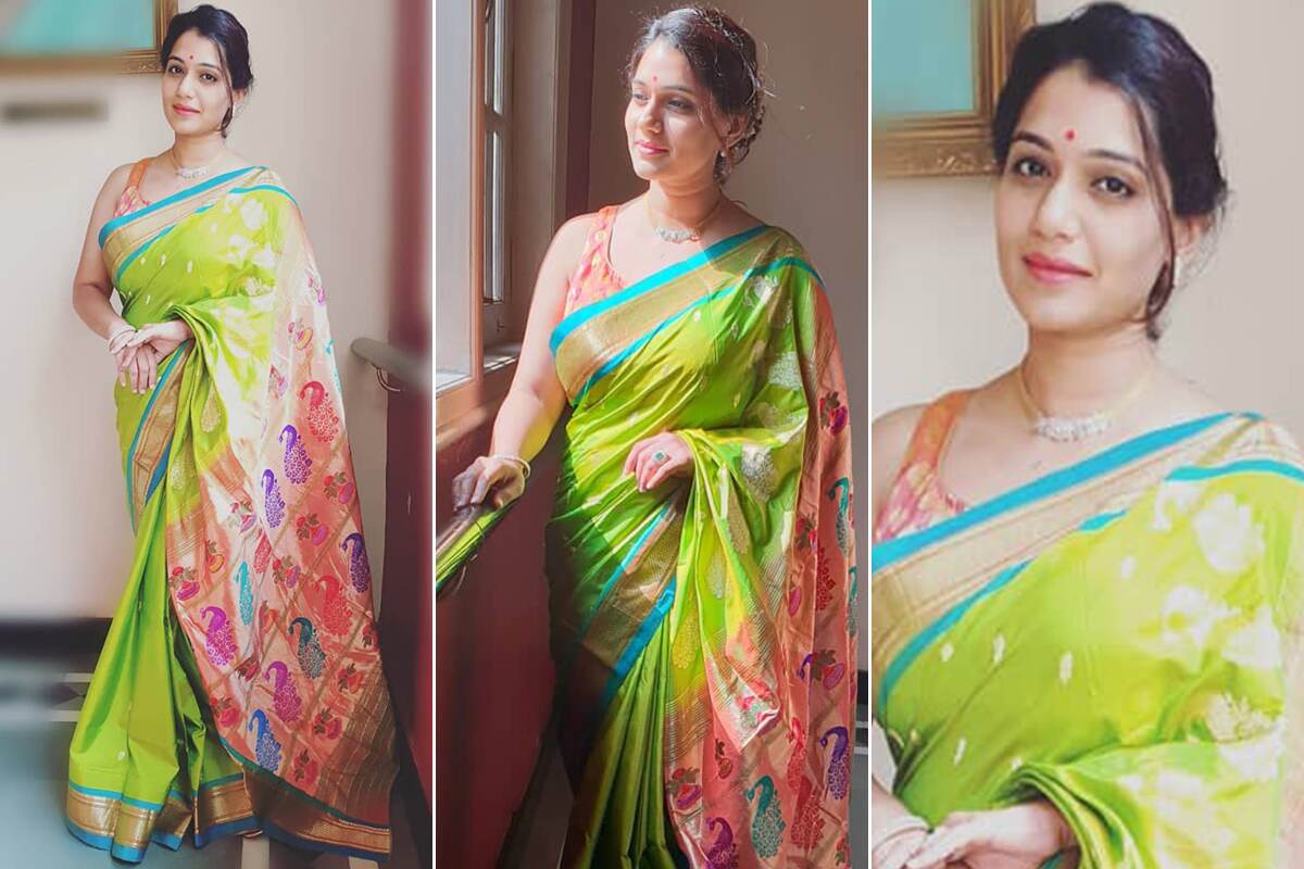 Urmila Kothare Saree Fashion Moments