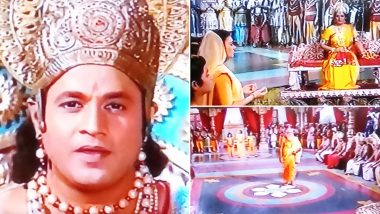 '#UttarRamayanFinale', '#ThankYouRamayan' and '#जय_श्री_राम' Trend On Twitter After Ramanand Sagar's Show Airs Its Last Episode (View Tweets)
