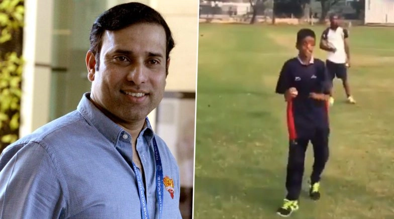 VVS Laxman Lauds Specially-Abled Child Bowling in Nets