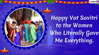 Vat Savitri Vrat 2020 Messages for Wife: WhatsApp Stickers, Facebook Greetings, SMS and Wishes to Send Your Loved One