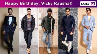 Vicky Kaushal Birthday Special: A Look at His Eclectic, Dapper, Debonair but Dripping That Suave Masculine Appeal All Along Kinda Fashion Arsenal!