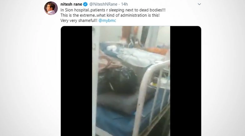 Video Shows Dead Bodies Lying Beside Living Patients in Sion Hospital, BMC Orders Probe