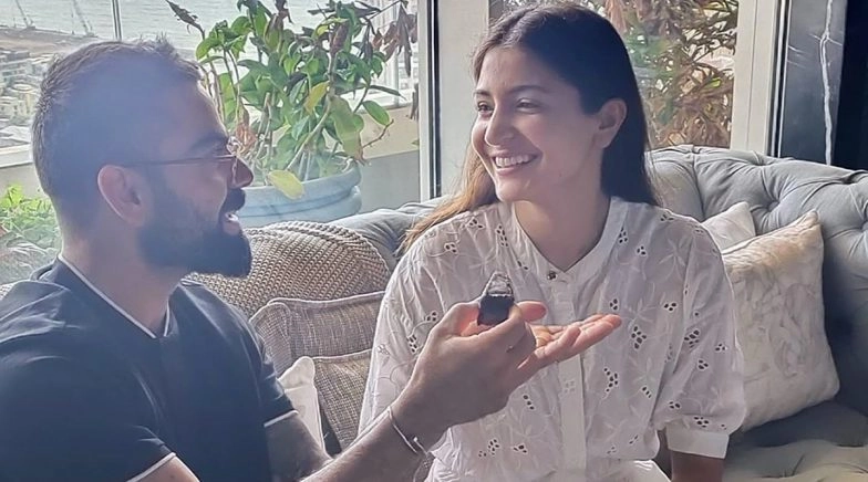 Virat Kohli, Anushka Sharma Sharpen Their Cricket Skills at Home