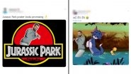 Virat Kohli's Dinosaur Walk Funny Memes Trend Online, From Godzilla to Jurassic Park, Netizens Make Hilarious Jokes on Anushka Sharma's Video