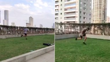 Virat Kohli’s Running Video at His Residence Will Inspire You to Be Fit Amid COVID-19 Lockdown