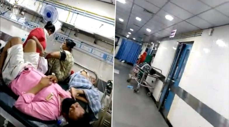 Mumbai: Video Shows Overcrowded Ward Inside KEM Hospital, Two Patients Kept on One Bed