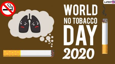 World No-Tobacco Day 2020 Quotes, Images & HD Wallpapers: WhatsApp Stickers, Messages and SMS to Motivate People to Quit Smoking and Chewing Tobacco