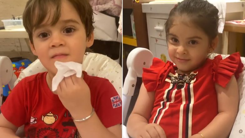 Karan Johar's Kids Yash-Roohi Reveal They Want To Play With AbRam Khan and Taimur Ali Khan While Playing Rapid Fire the KWK Style! (Watch Video)