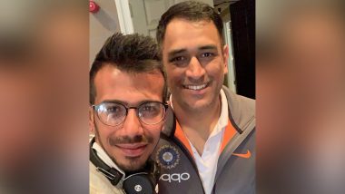 Yuzvendra Chahal Shares Throwback Picture With MS Dhoni, Reveals the Former Captain’s Nickname for Him