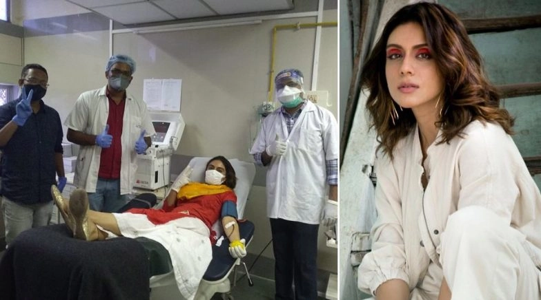 Producer Karim Morani's Daughter Zoa Donates Blood in Mumbai for Plasma Therapy (View Pics)