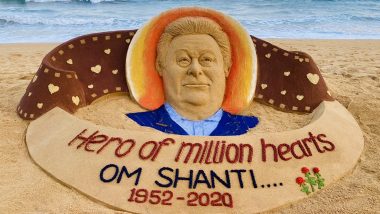 Rest in Peace, Rishi Kapoor! This Sand Art by Sudarsan Pattnaik Encapsulates Every Fan’s Emotion About Veteran Actor’s Demise