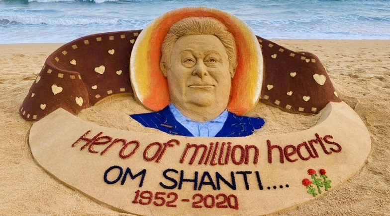Sand Art by Sudarsan Pattnaik Encapsulates Every Fan’s Emotion About Rishi Kapoor's Demise