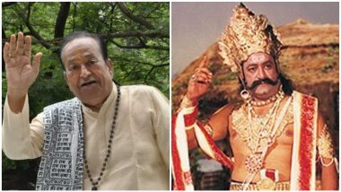 Ramayan Actor Arvind Trivedi Rubbishes His Death Rumours With a Callback To His Character Raavan