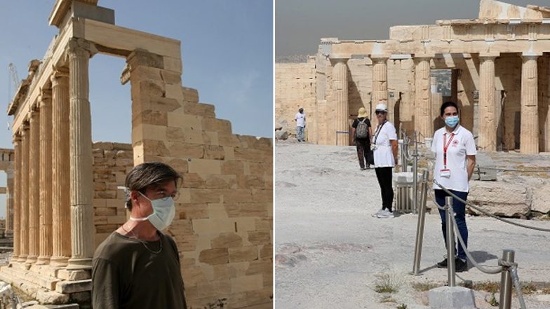 Greece Eases Lockdown: Acropolis in Athens, Beaches, Churches and Other Attractive Tourist Spots Reopen After Two Months (See Pics and Videos)