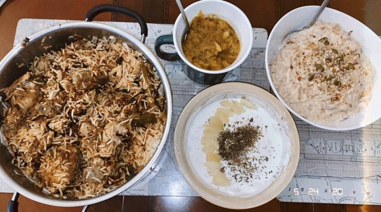Eid 2020 Is Incomplete Without Biryani! Twitterati Share Photos of Their Eid-Al-Fitr Special Recipe