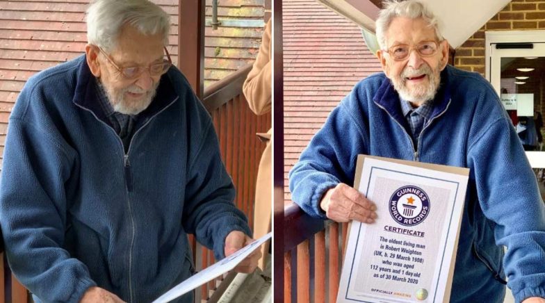 Bob Weighton, World's Oldest Man Dies of Cancer at Age 112