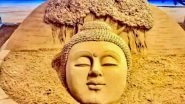 Buddha Purnima 2020: Sudarsan Pattnaik Shares Throwback Photo of Lord Buddha Sand Art to Celebrate the Buddhist Festival of Vesak Day