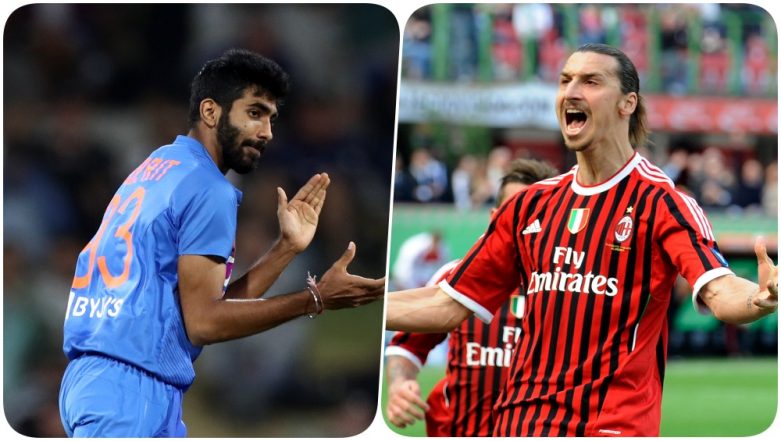 Jasprit Bumrah Shares Video of his Idol Zlatan Ibrahimovic