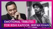 Shah Rukh Khan, Alia Bhatt&rsquo;s Tribute To Rishi Kapoor; Sutapa Sikdar&rsquo;s Emotional Note On Irrfan Khan