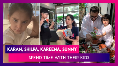 Here’s How Karan Johar, Shilpa Shetty, Kareena Kapoor & Others Are Spending Time With Their Kids